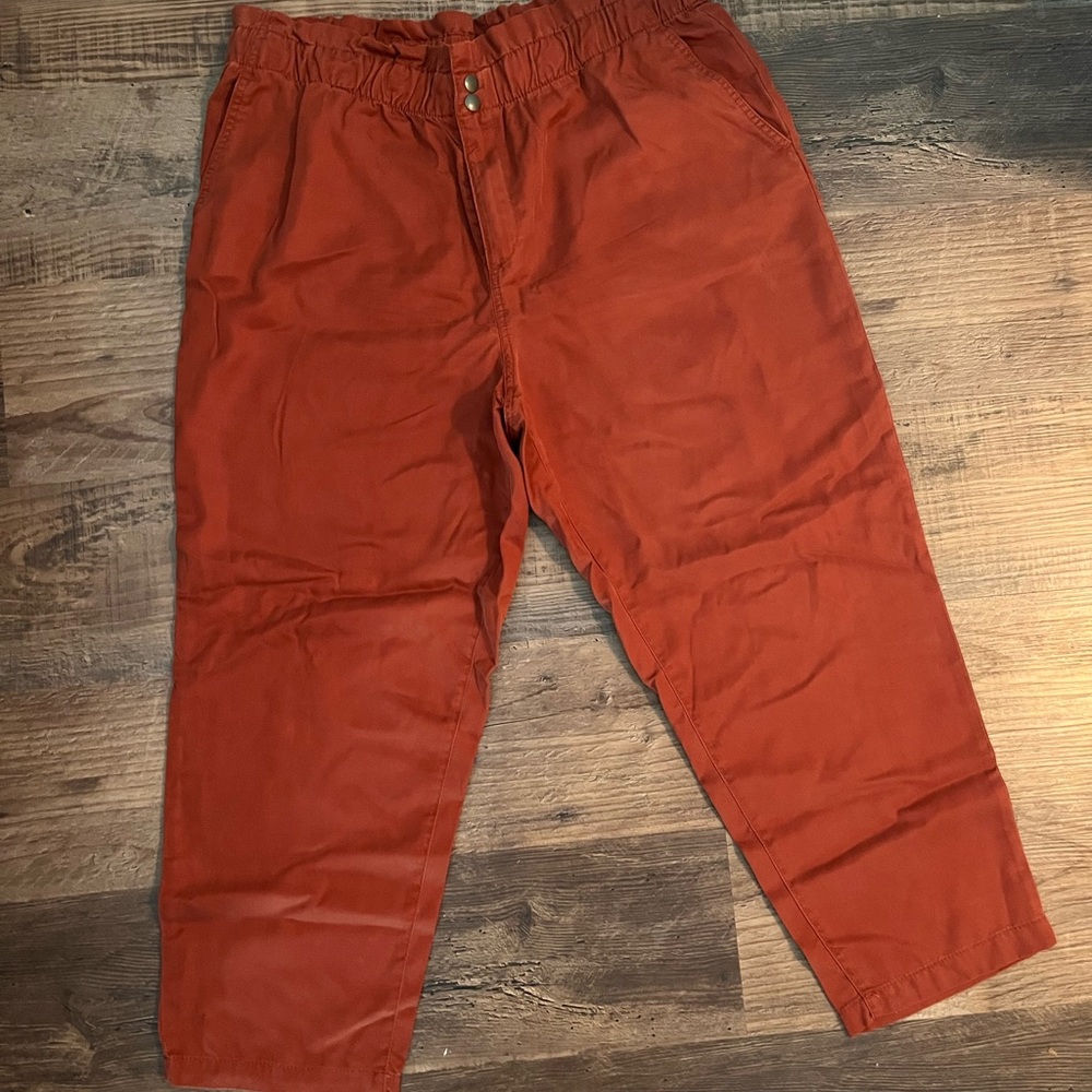 Loft Ankle Pants XL Copper Color
